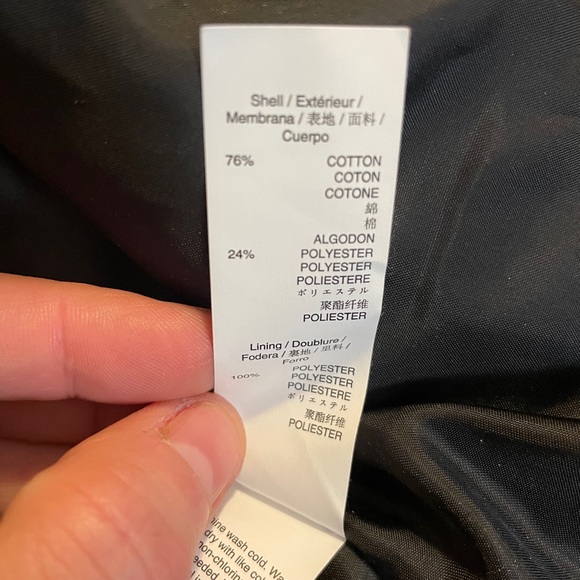 NWT Gap blazer with front zippered pockets - Picture 3 of 4